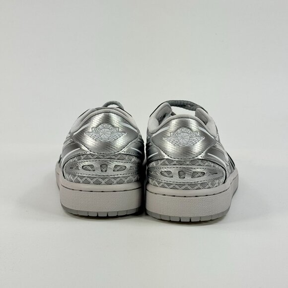 Air Jordan 1 Low Women's Method of Make V3 'Metallic Silver' HQ2186-002 size 8 - Picture 6 of 8